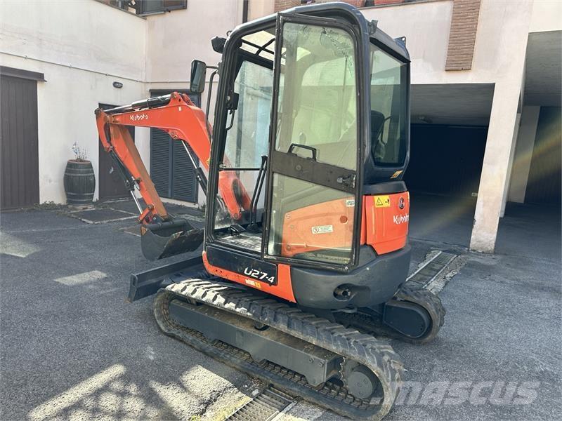 Kubota U27-4 Mini kotrók < 7t