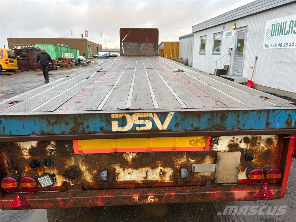  L A G 3aks Platós / Ponyvás félpótkocsik