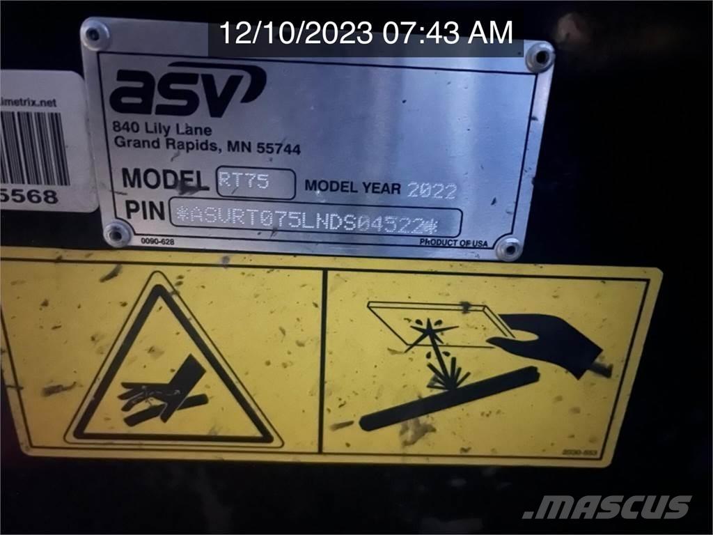 ASV POSI-TRACK RT75 Kompaktrakodók