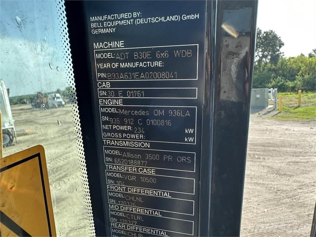Bell B30E Csuklósdömperek
