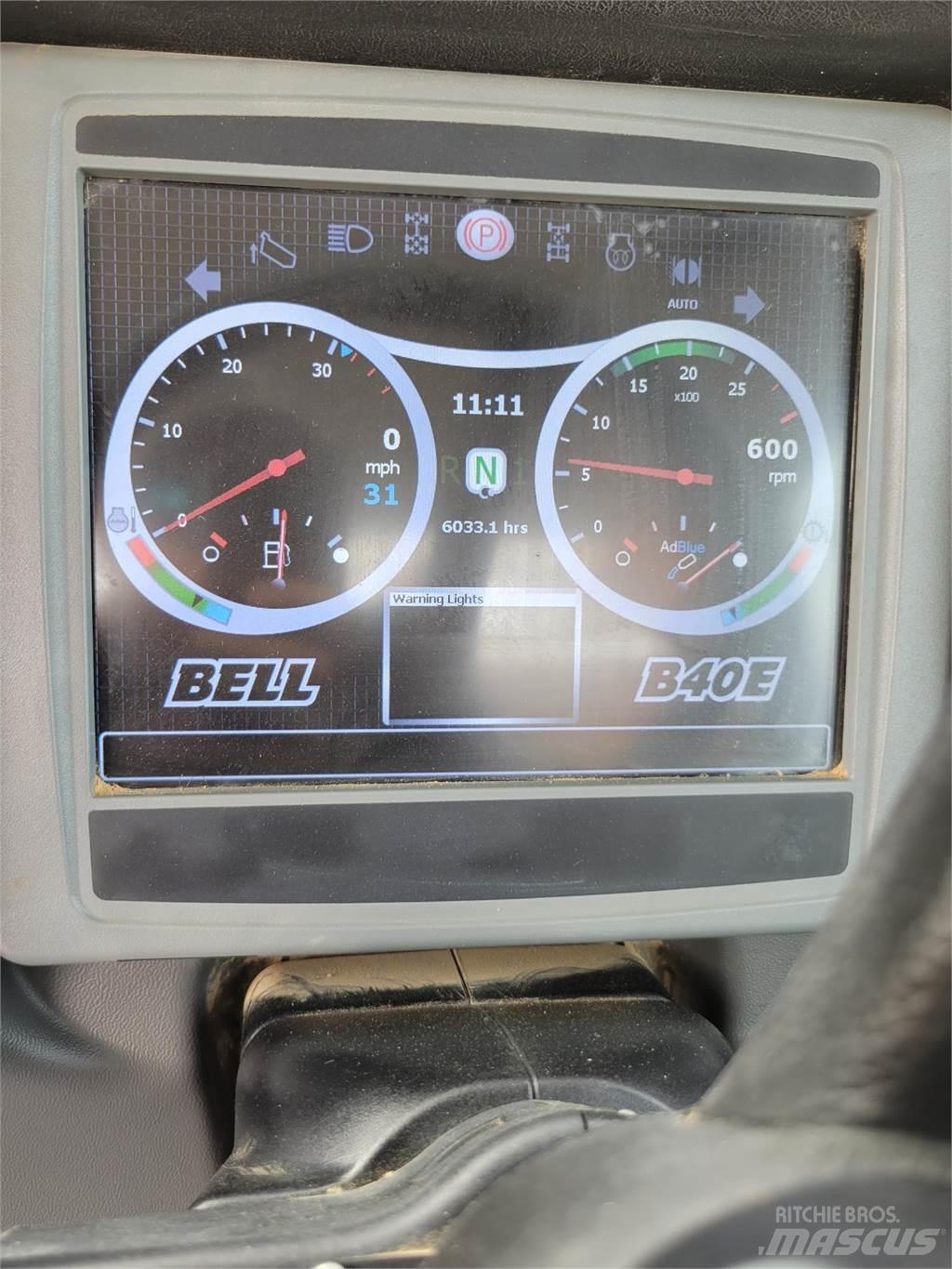 Bell B40E Csuklósdömperek