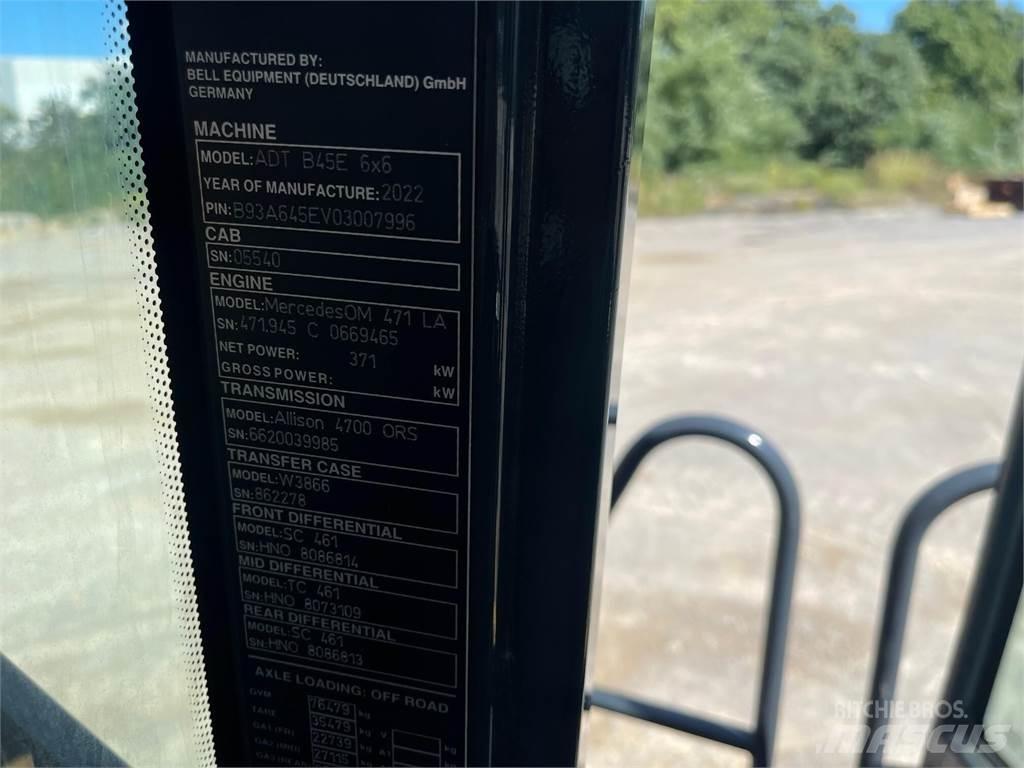 Bell B45E Csuklósdömperek