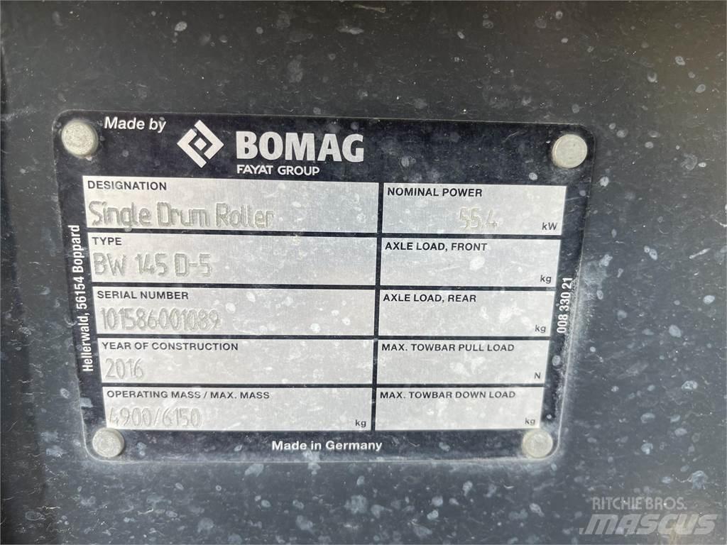 Bomag BW145D-5 Ikerdobos hengerek