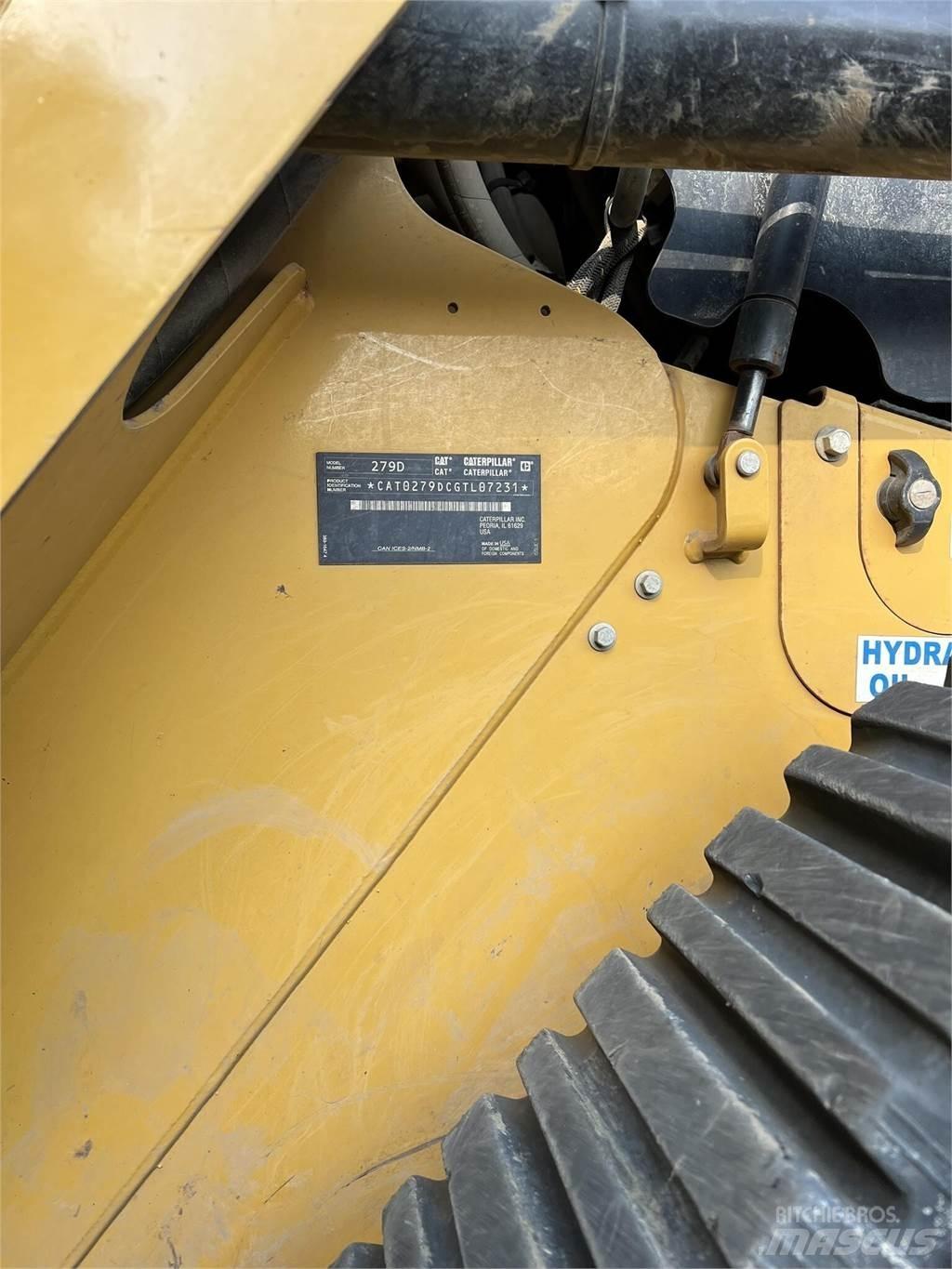 CAT 279D Kompaktrakodók