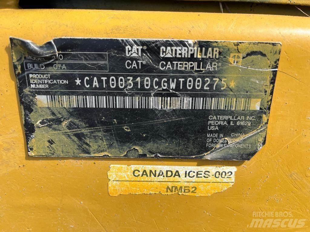CAT 310 Lánctalpas kotrók