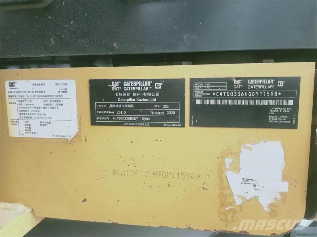 CAT 336 Lánctalpas kotrók