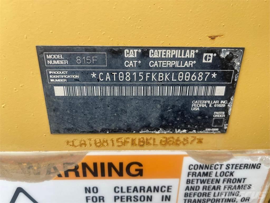 CAT 815F Hulladéktömörítők