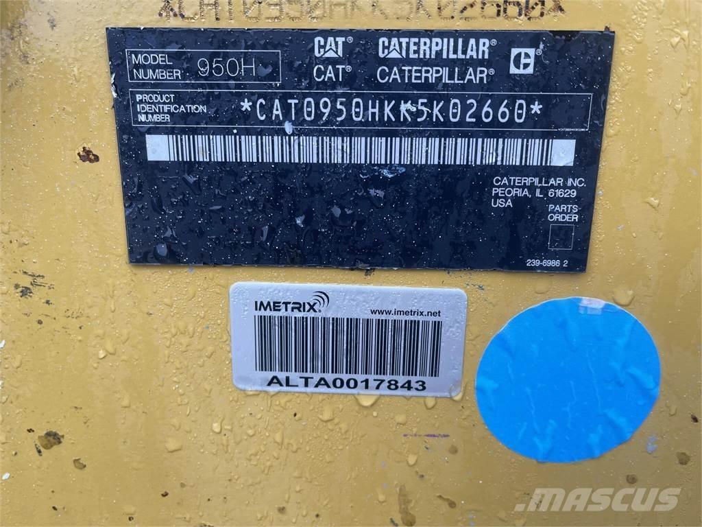 CAT 950H Gumikerekes homlokrakodók