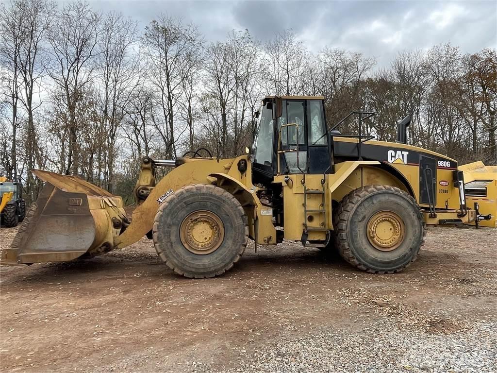 CAT 980G Gumikerekes homlokrakodók