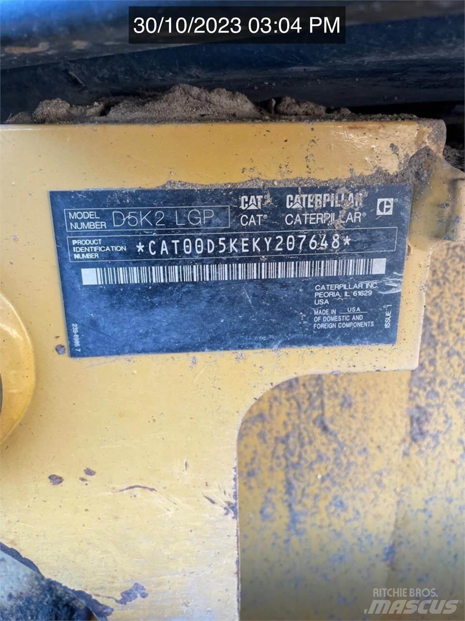 CAT D5K2 LGP lánctalpas dózerek
