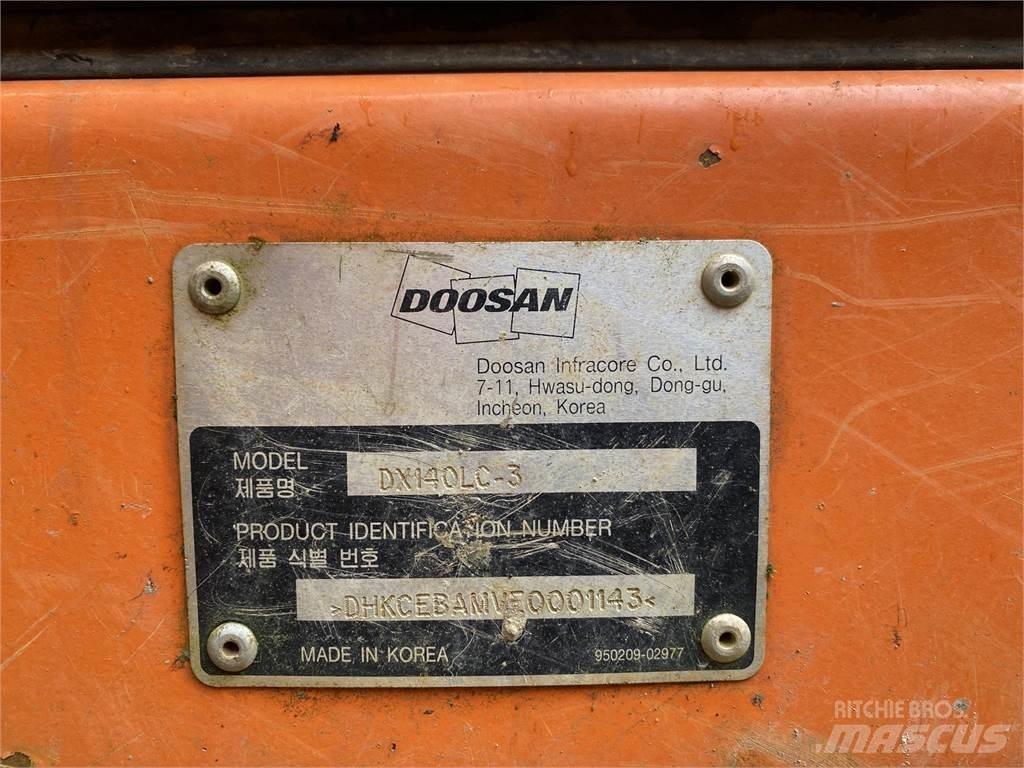 Doosan DX140 LC-3 Lánctalpas kotrók