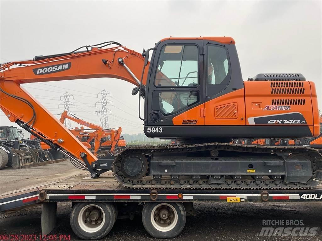 Doosan DX140 LC-5 Lánctalpas kotrók