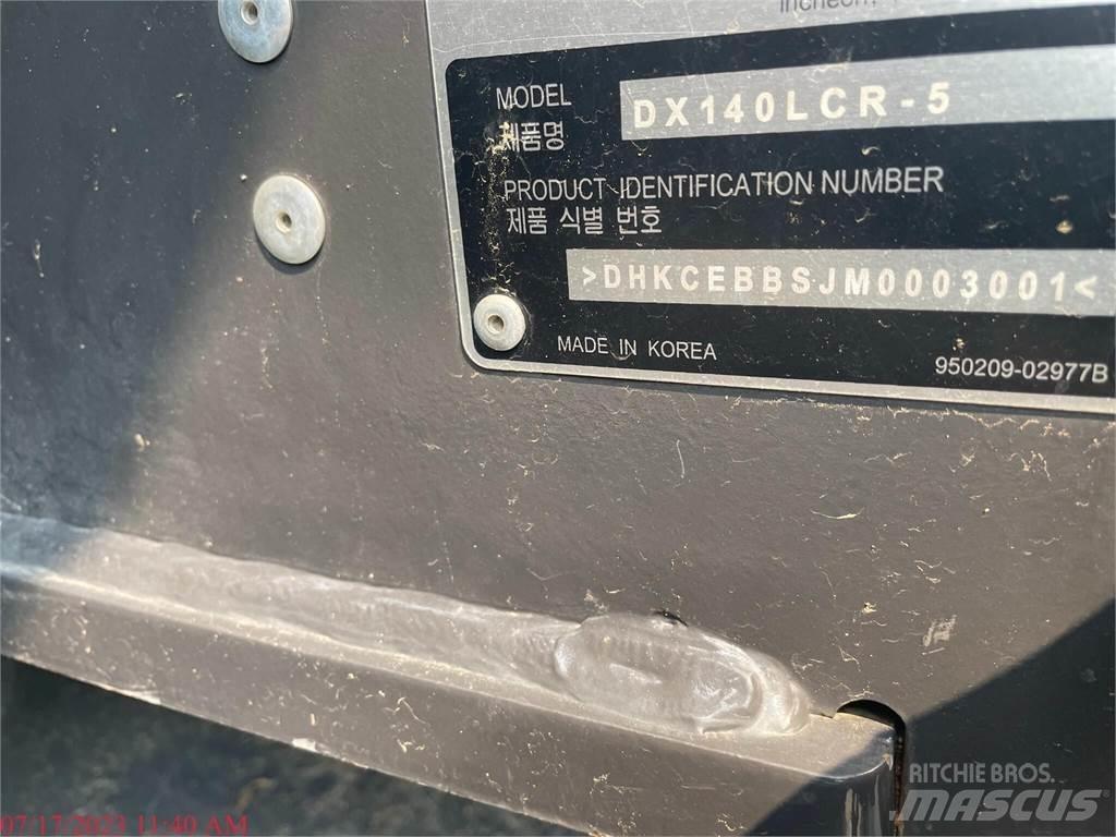 Doosan DX140 LC-5 Lánctalpas kotrók