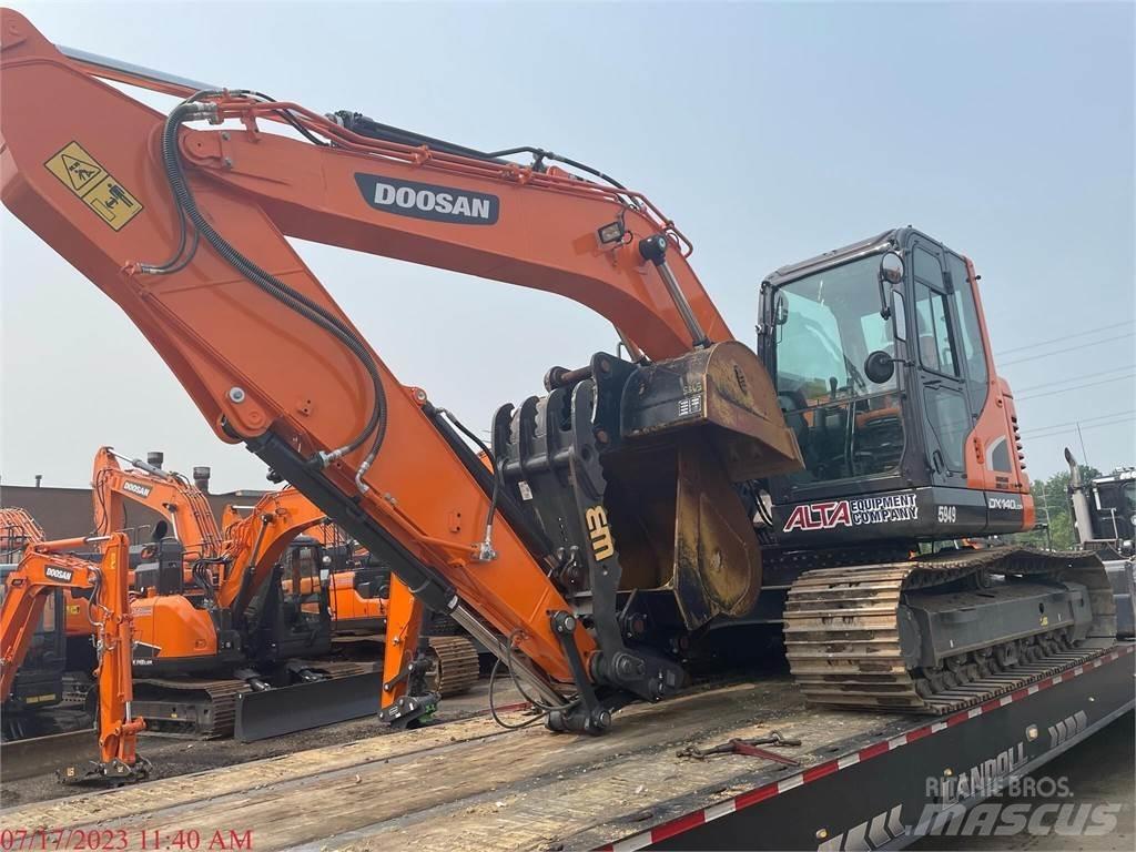 Doosan DX140 LC-5 Lánctalpas kotrók