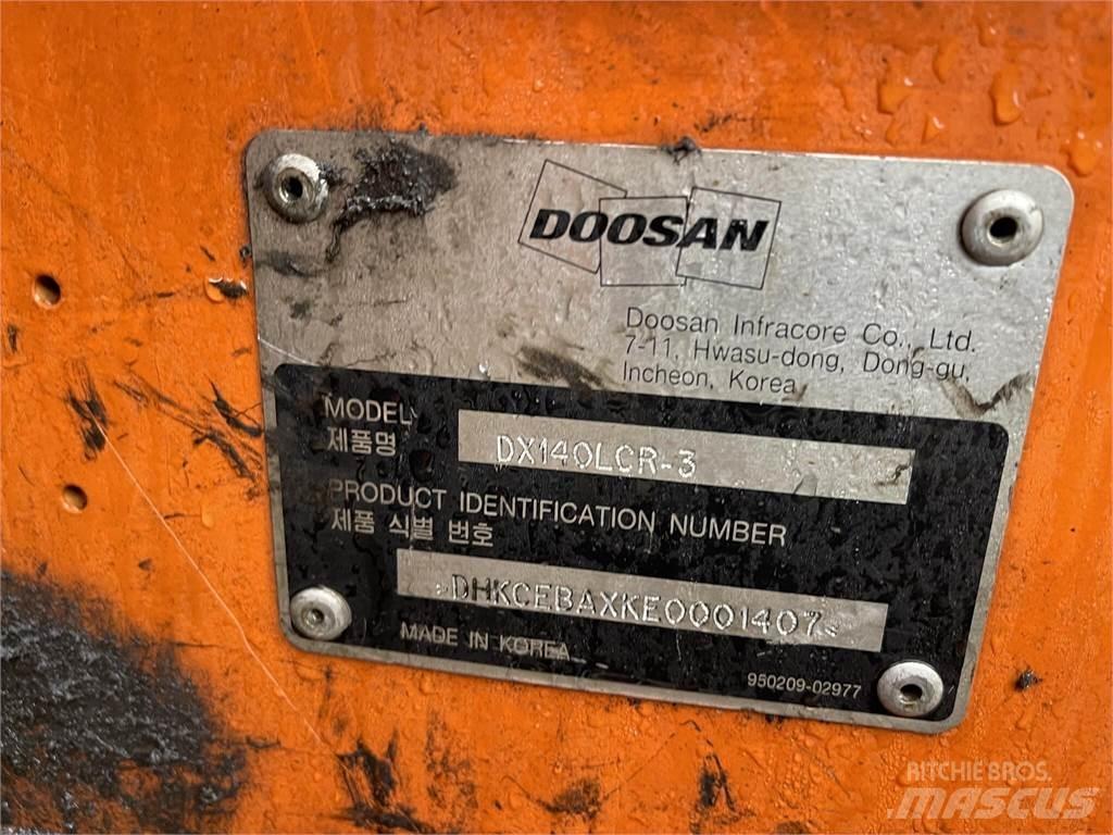 Doosan DX140 LCR-3 Lánctalpas kotrók
