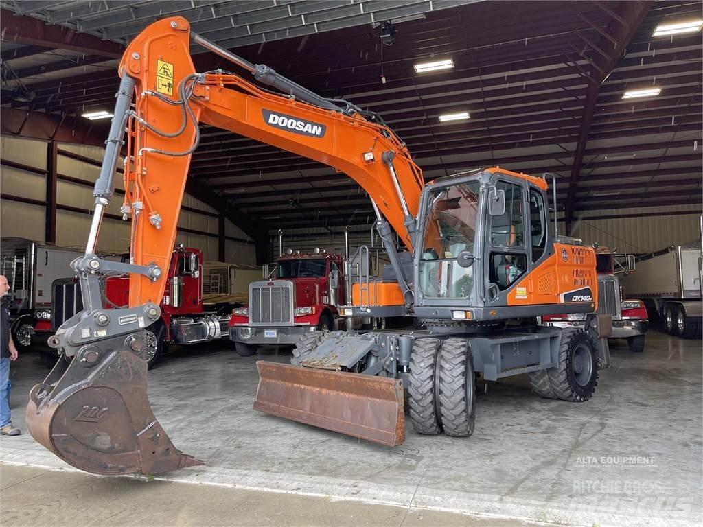 Doosan DX140W-5 Gumikerekes kotrók