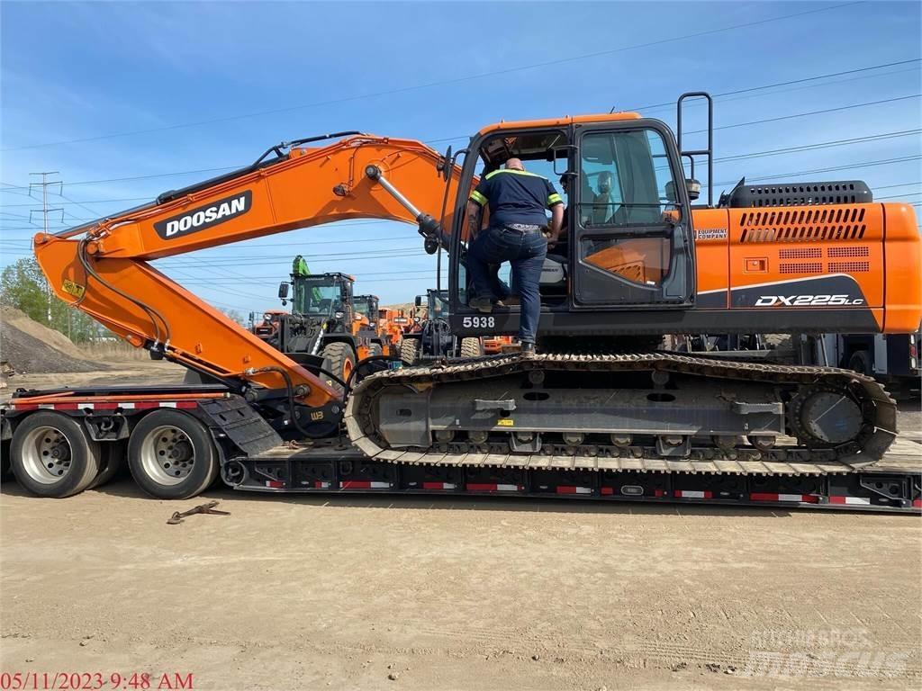 Doosan DX225 LC-5 Lánctalpas kotrók