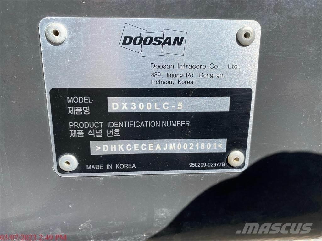 Doosan DX300 LC-5 Hulladékkezelő gépek