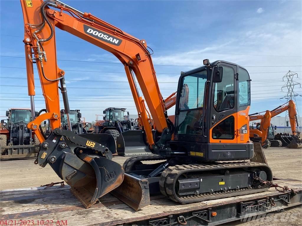 Doosan DX63-3 Lánctalpas kotrók