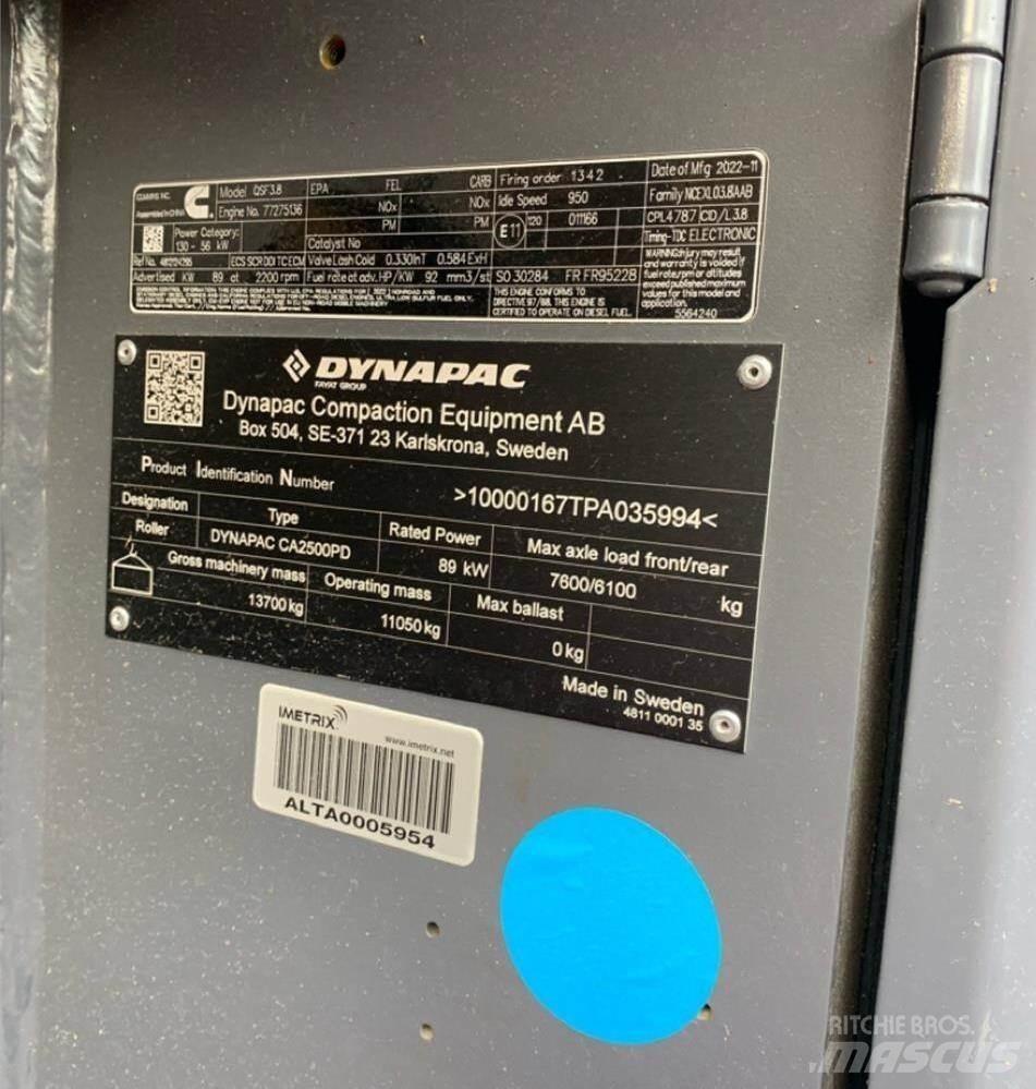 Dynapac CA2500PD Hulladéktömörítők