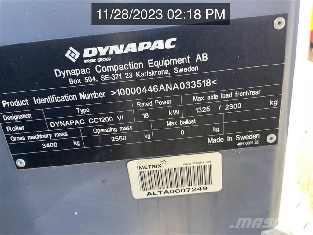 Dynapac CC1200 VI Ikerdobos hengerek