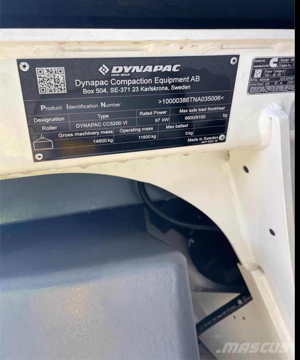 Dynapac CC5200 VI Ikerdobos hengerek