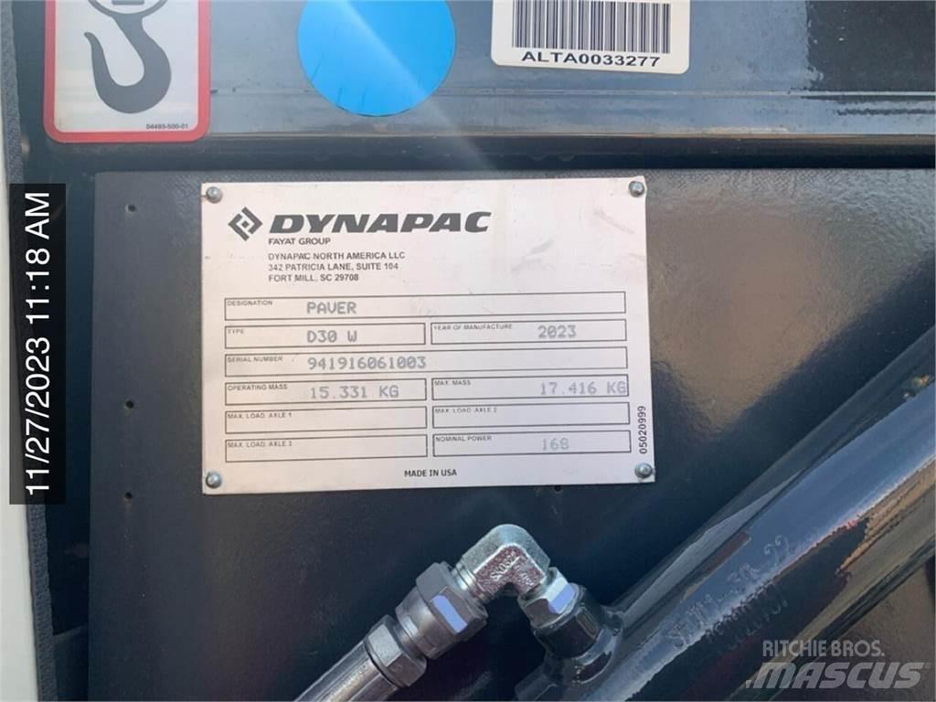 Dynapac D30W Aszfalt terítõ gépek