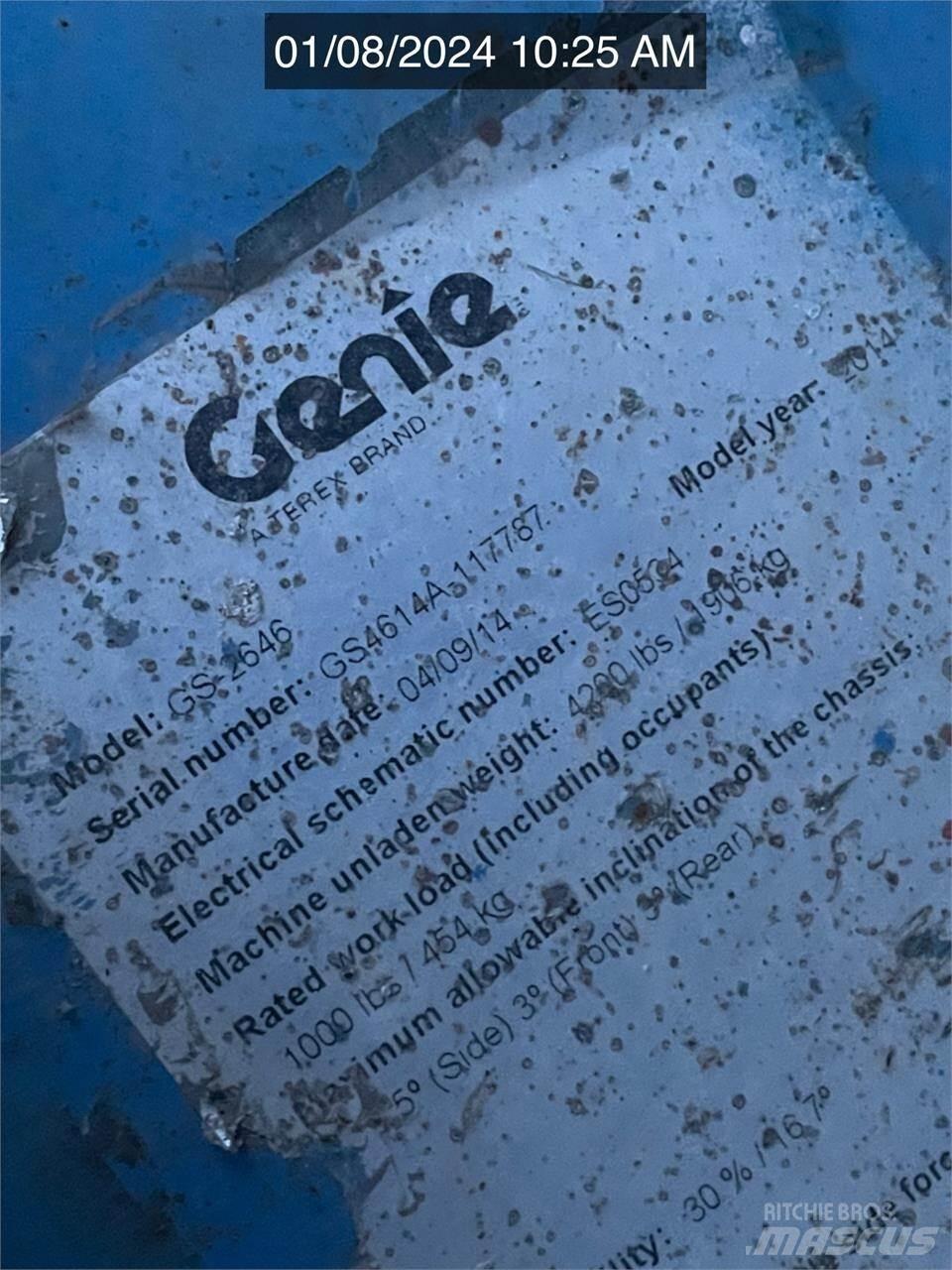 Genie GS2646 Ollós emelők