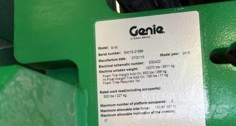 Genie S40 Teleszkópos emelők