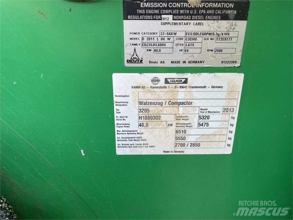 Hamm 3205 Ikerdobos hengerek