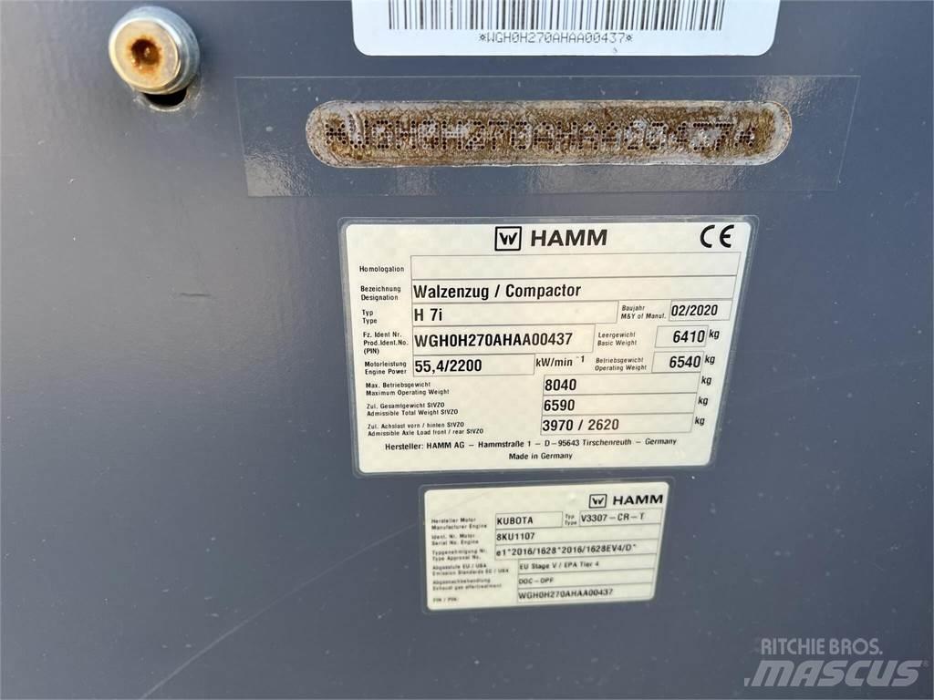Hamm H7I Ikerdobos hengerek