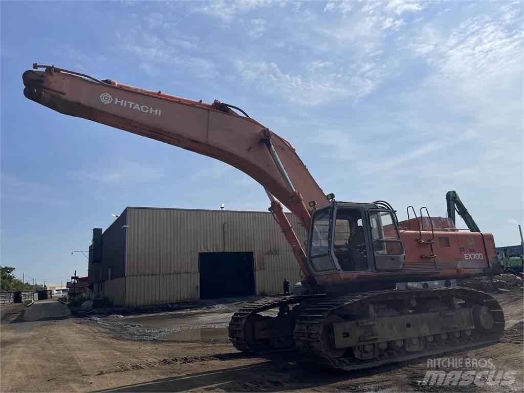 Hitachi EX700 Lánctalpas kotrók