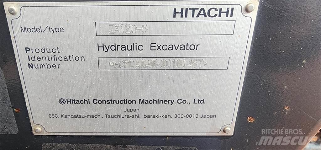 Hitachi ZX120-6 Lánctalpas kotrók