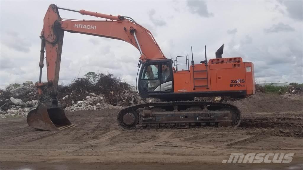 Hitachi ZX670 LC-5B Lánctalpas kotrók