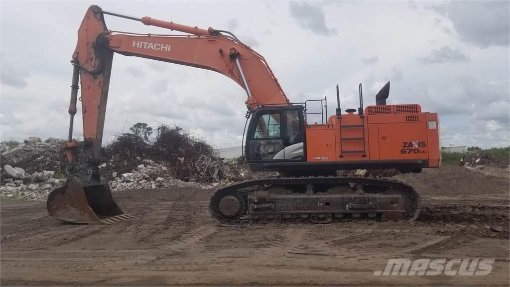 Hitachi ZX670 LC-5B Lánctalpas kotrók
