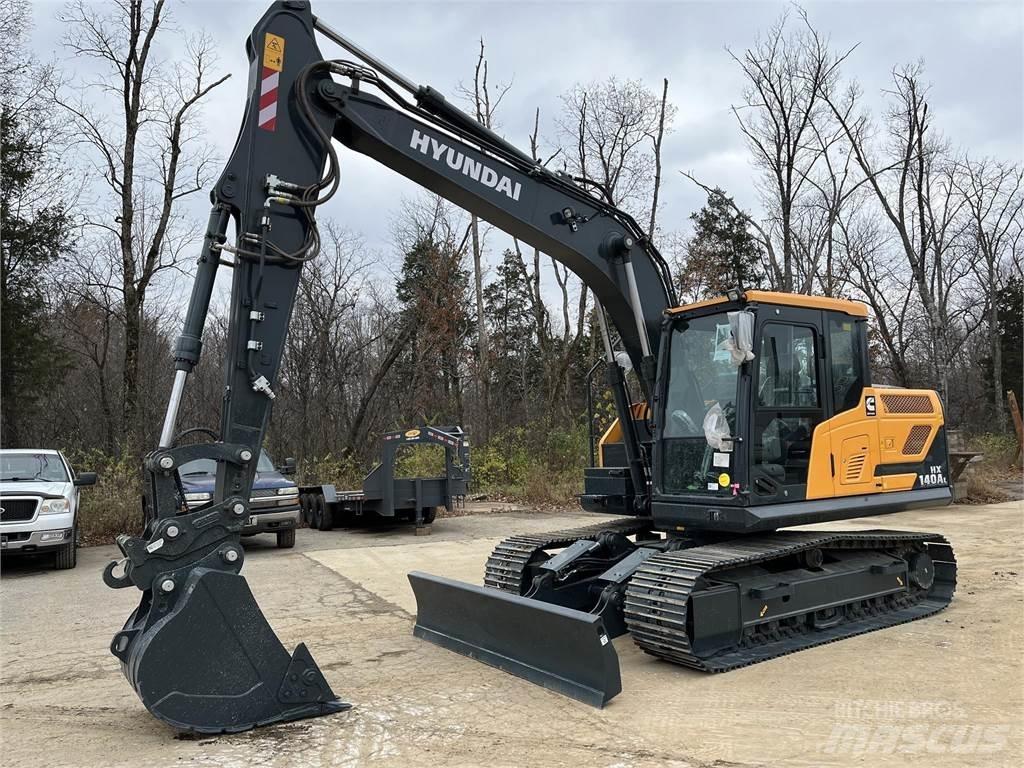 Hyundai HX140AL Lánctalpas kotrók
