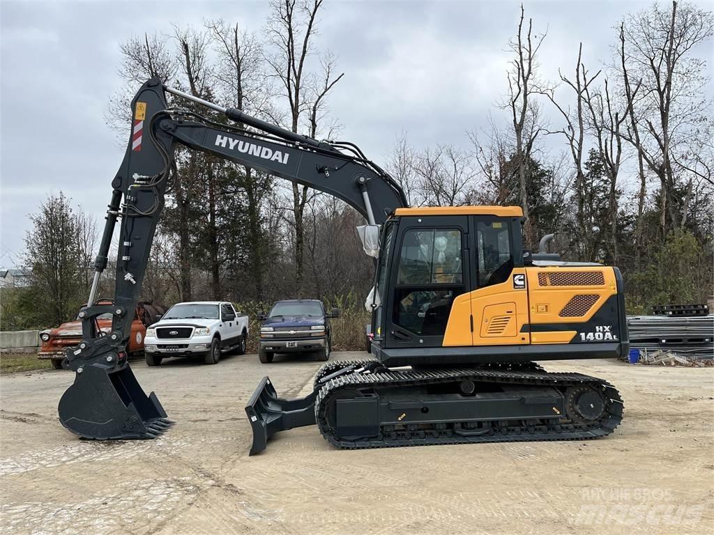 Hyundai HX140AL Lánctalpas kotrók
