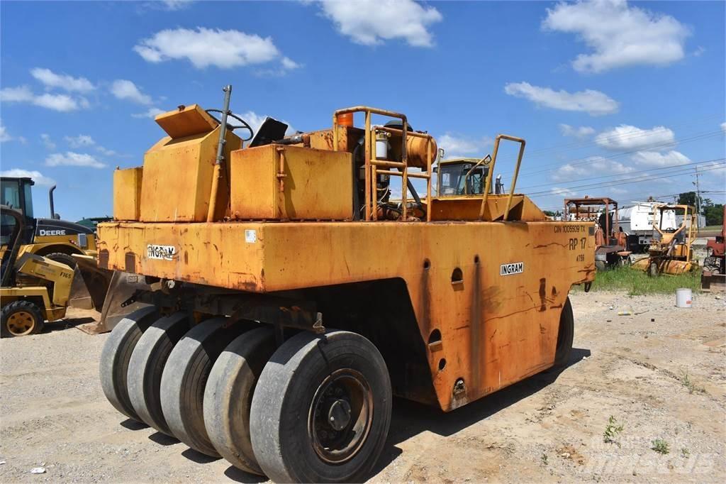 Ingram 9-6000 Pneumatikus kerekes hengerek