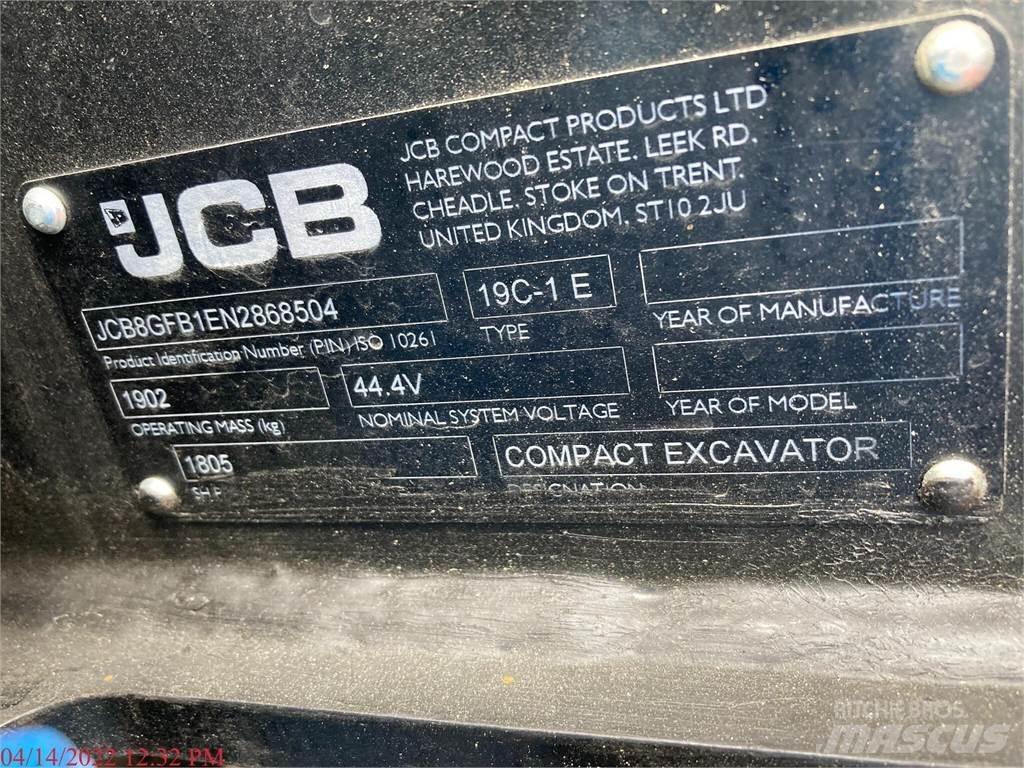 JCB 19C-1E Mini kotrók < 7t