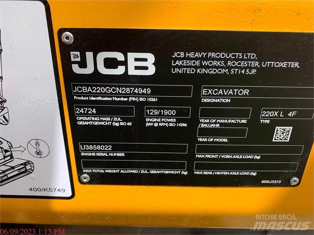 JCB 220X Lánctalpas kotrók