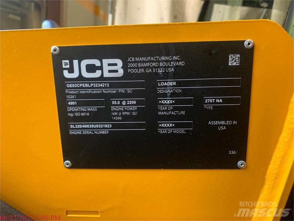 JCB 270T Kompaktrakodók