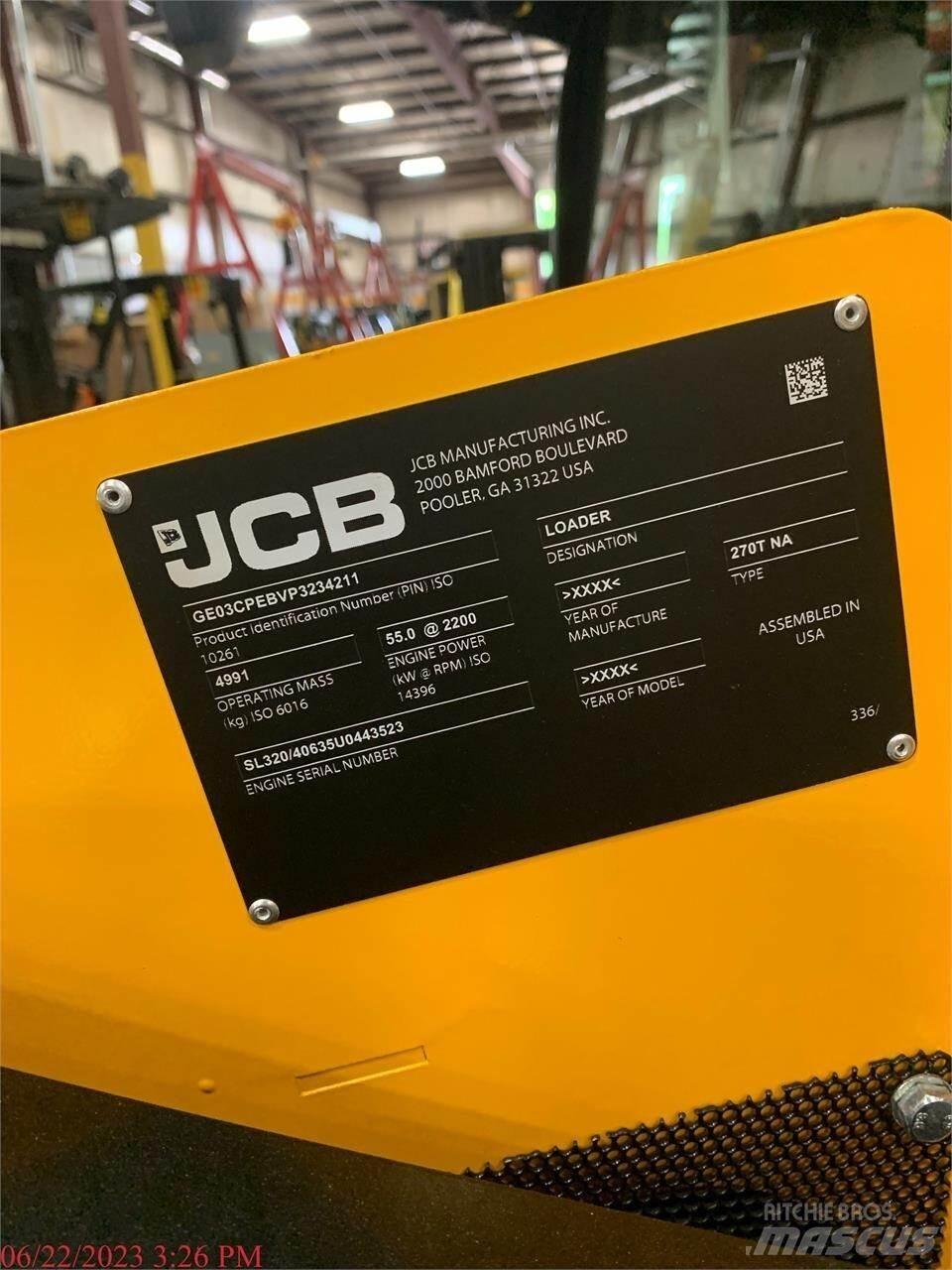 JCB 270T Kompaktrakodók