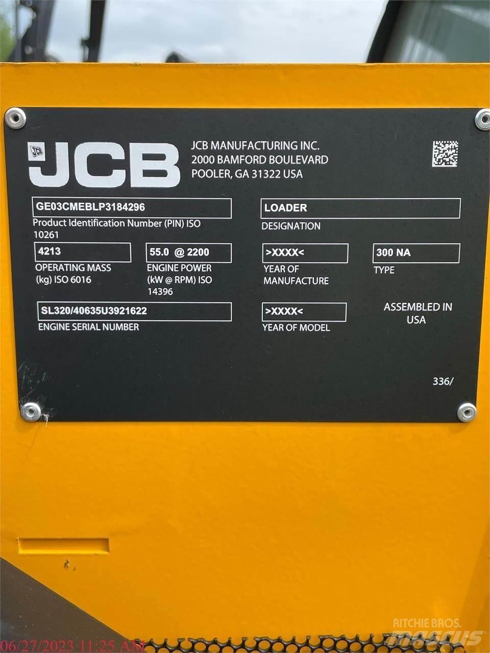 JCB 300 Kompaktrakodók