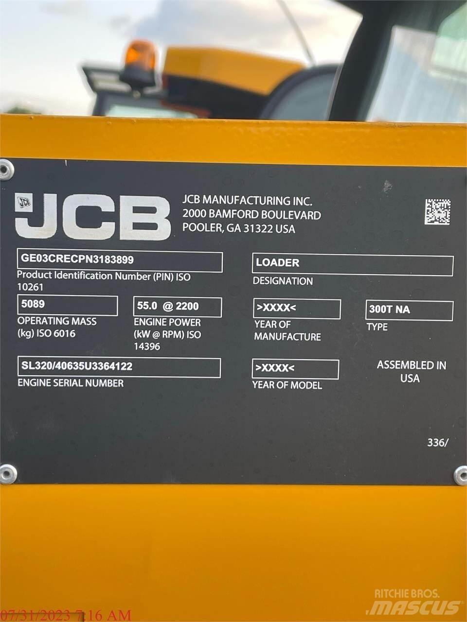 JCB 300T Kompaktrakodók