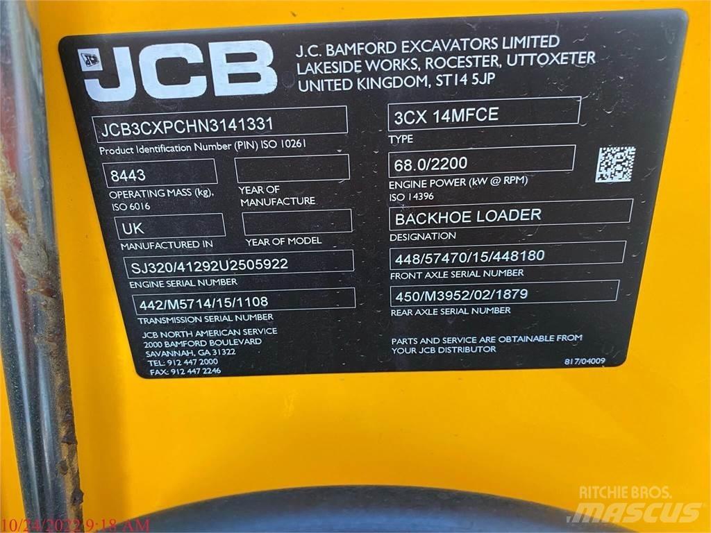 JCB 3CX14 Kotrórakodók