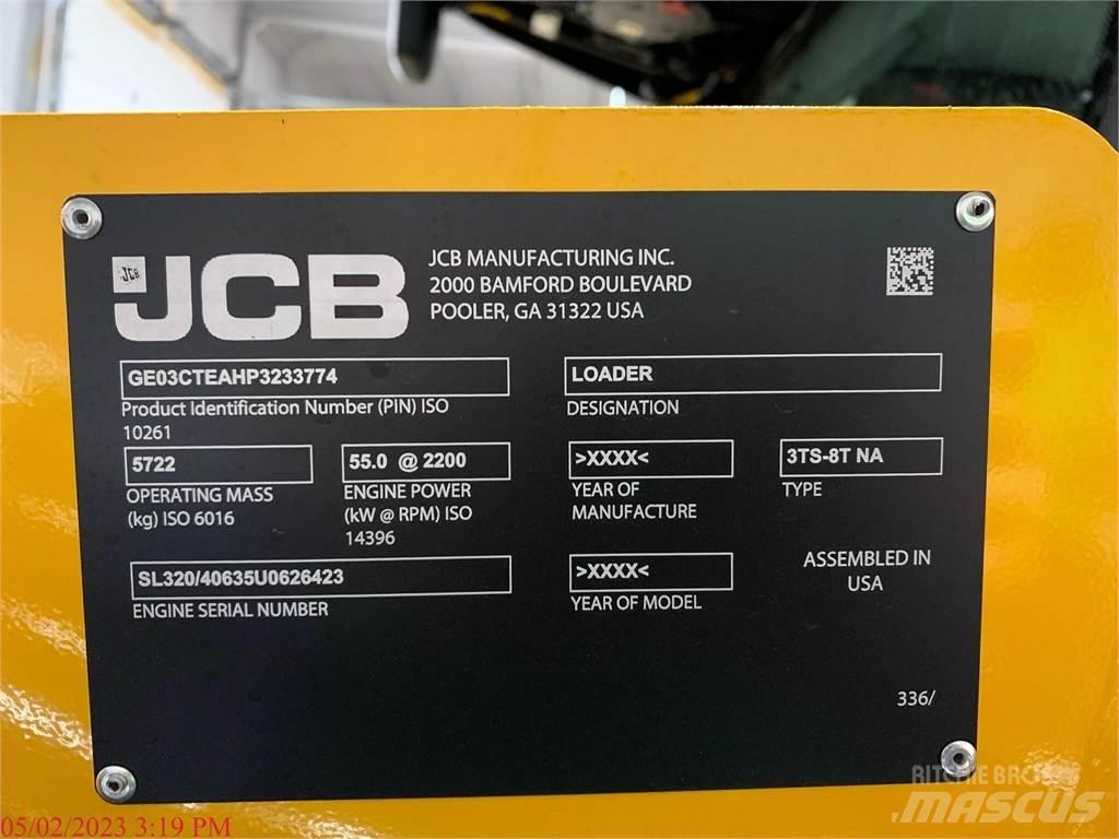 JCB 3TS-8T Kompaktrakodók