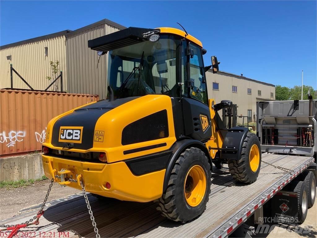 JCB 407B Gumikerekes homlokrakodók