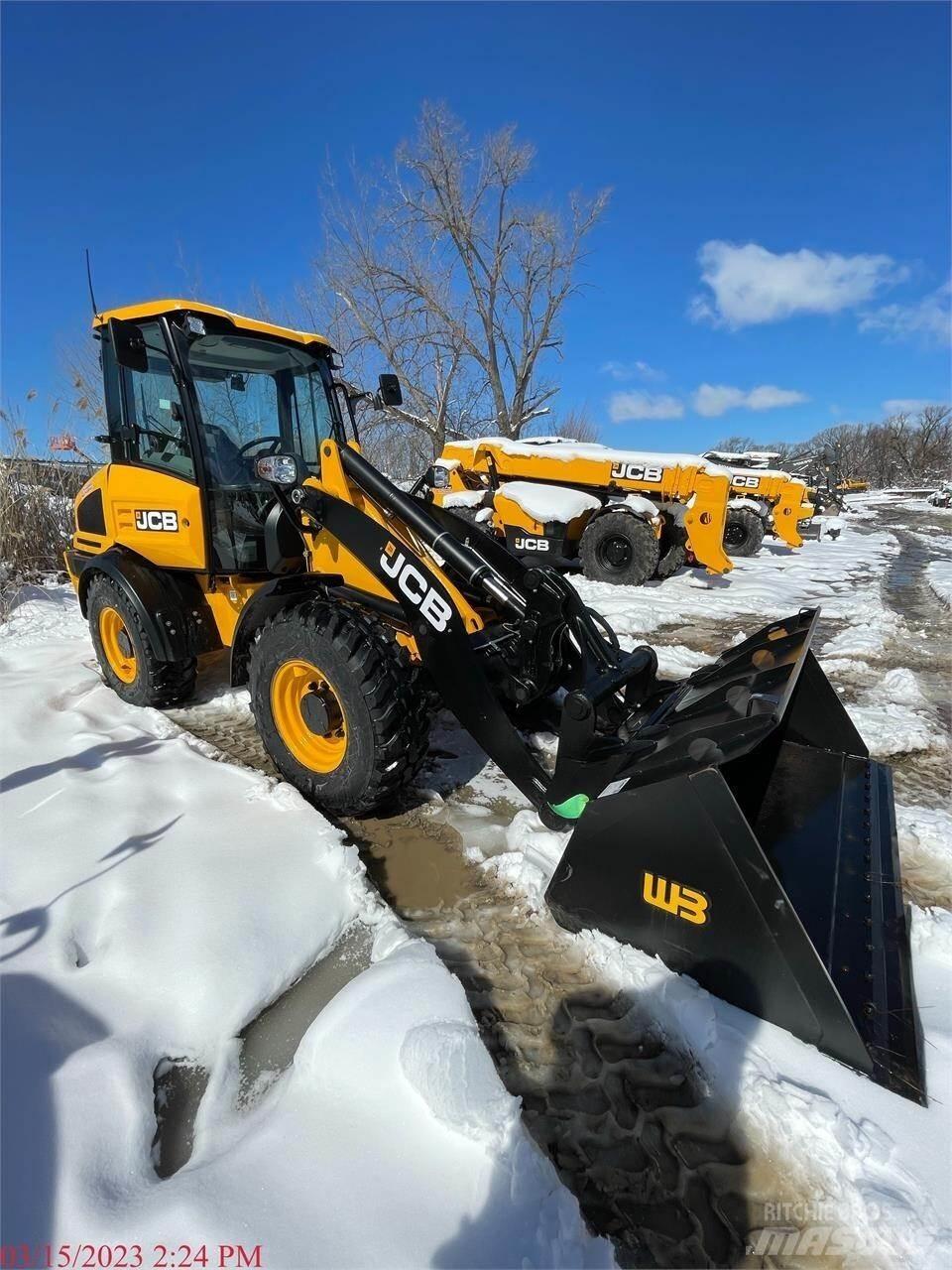 JCB 409 Gumikerekes homlokrakodók