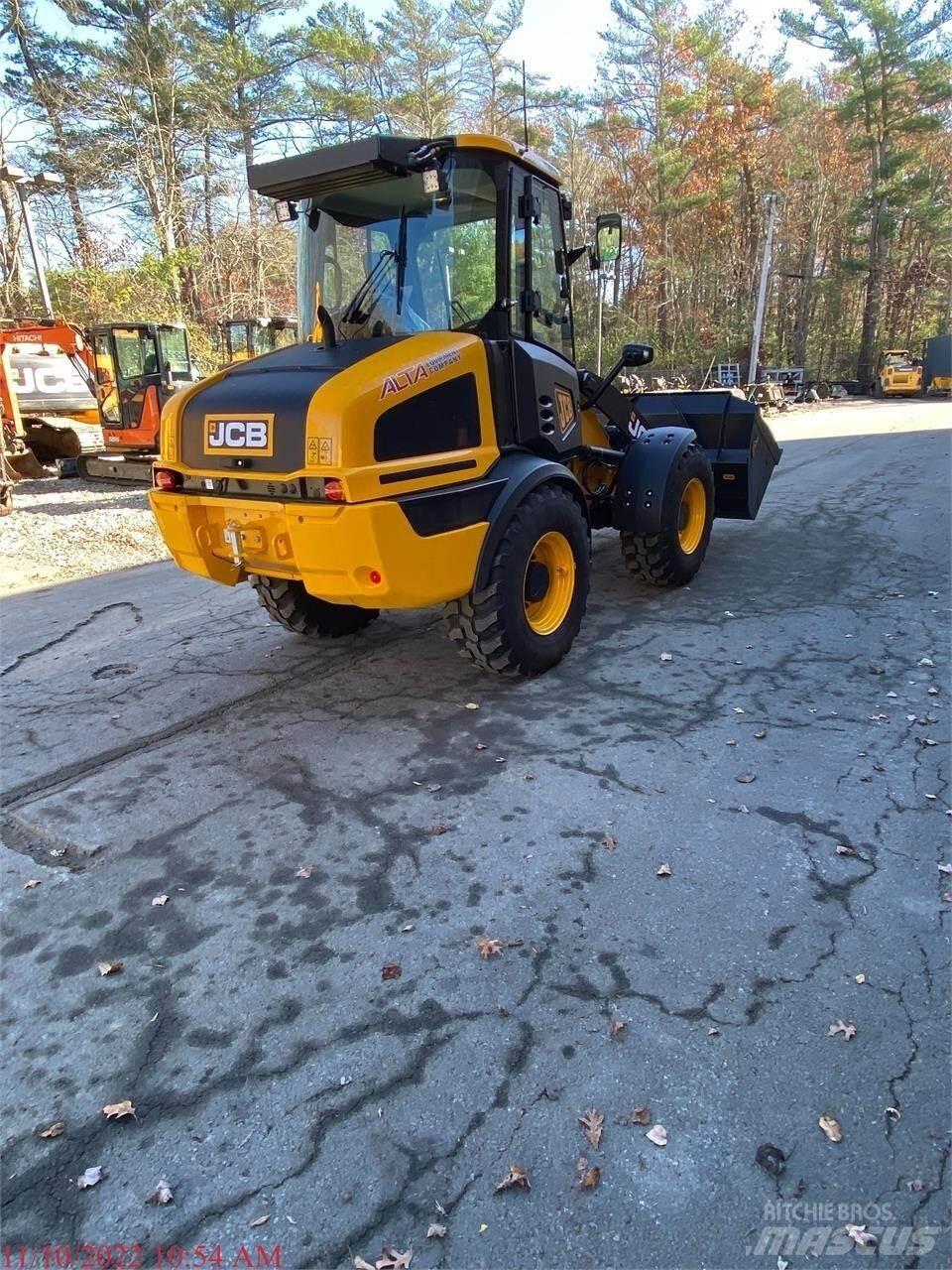 JCB 409 Gumikerekes homlokrakodók
