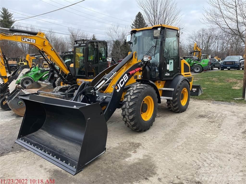 JCB 409 Gumikerekes homlokrakodók